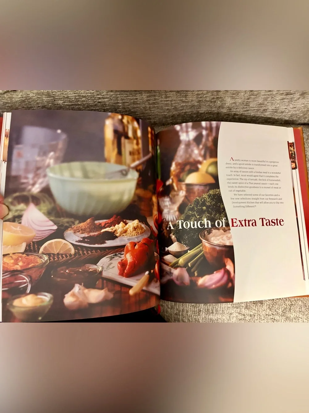 The Melting Pot fondue restaurant cookbook